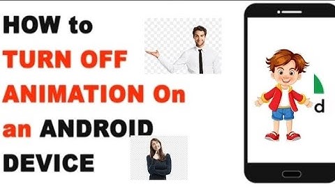 Disable animation on your phone | Android accessibility features-2024
