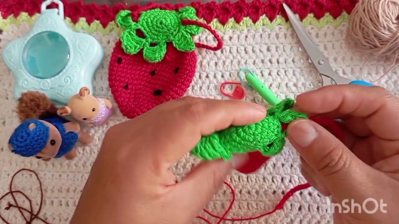 FRESA PARA TERNURINES (Sylvania Families) TEJIDO A CROCHET Parte Final