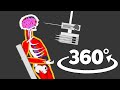 Phun Algodoo Destruction - 360° Video