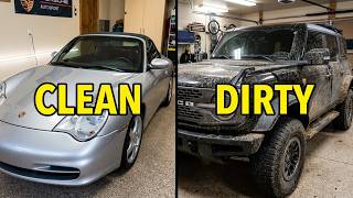 Are you Riding Dirty? Or let it Bead Off ?