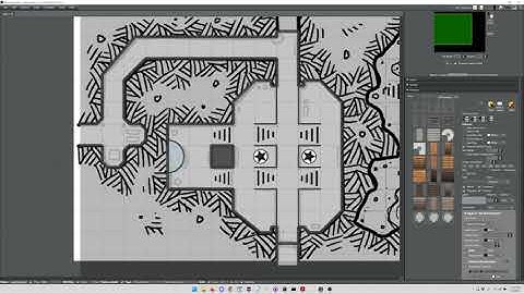 Tracing a Dungeon Map In Worldographer