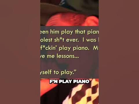 Tyler The Creator Talks Learning Piano 👀 - YouTube