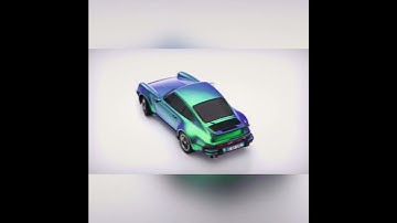 KeyShot | Material Chameleon Metallic Car Paint