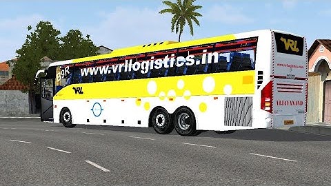 VRL Volvo B9R Bus Mod In Bus Simulator Indonesia - Bussid Bus Mod - Bussid Car Mod - Bussid
