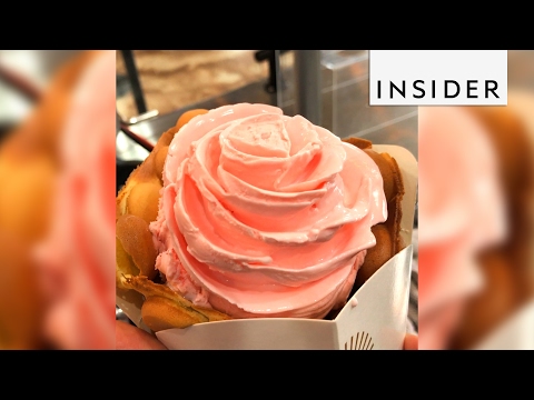 Blooming Rose Ice Cream