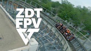 We Flew Fpv Zdt In Seguin Texas Roller Coaster Fpv Coasting Thunder