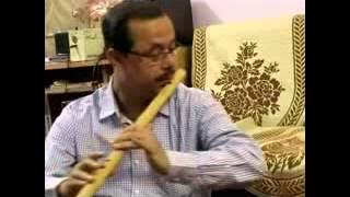 How to blow into a Bansuri and how to play Bansuri (Bamboo flute)