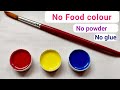 How to make acrylic paint at home / Homemade acrylic paint / Water colour paint making easy