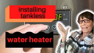 Installing Recpro Tankless RV Water Heater.