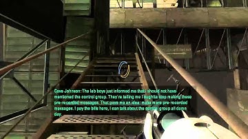 Lets Play: Portal 2 Chapter 6 - The Fall Part 2