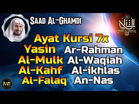 Most Beautiful Recitation, Ayat AlKursi, Surah Arrahman, Yasin, AlWaqiah, AlMulk, Alkahf, Alfatiha,