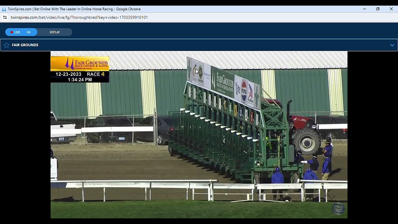 FULL RACE LEGALIZE WINS THE SUGAR BOWL STAKES Race 4 Fair Grounds Sat Dec 23 2023