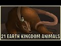 21 Earth Kingdom Animals (Avatar)