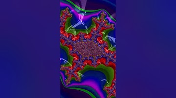 #fractal #trippy #animation Synaptic Fireworks | A Psytrance Neural Voyage