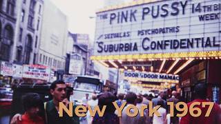 New York Streets in 1967 - Wild Images on Super 8