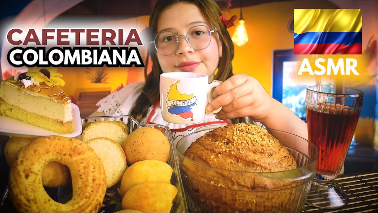 ☕ ASMR  Cafetería Colombiana 🍞💛- Te Atiendo Mientras Te Relajas 🌸 | Vivalen ASMR