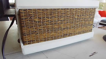 Symphonic record player playing a 45 RPM record.