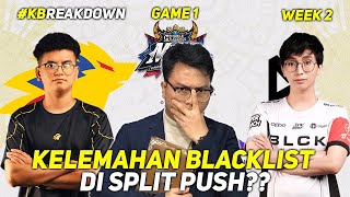 MPL PH Season 10! BLACKLIST INTERNATIONAL vs ONIC PH! Game 1, TER-SPLIT PUSH!! - #KBreakdown