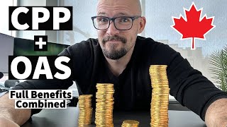 How Much Money Will I Get from CPP and OAS? // Canadian Retirement Benefits