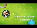 Bloons TD6 11. November Advanced Challenge.