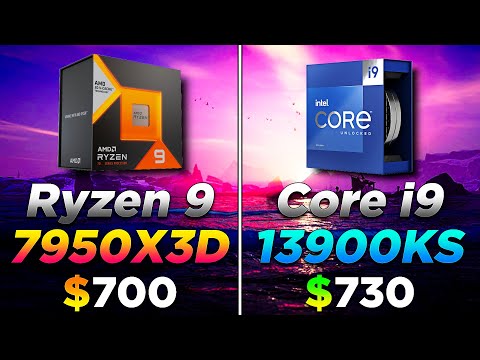 Ryzen 9 7950X3D vs Core i9 13900KS | PC Gameplay Tested