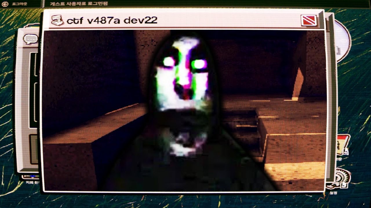 싱글 플레이 게임에 누군가 날 따라 다닌다..