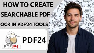 How to create a searchable PDF with OCR in PDF24 tools Full Guide 2027