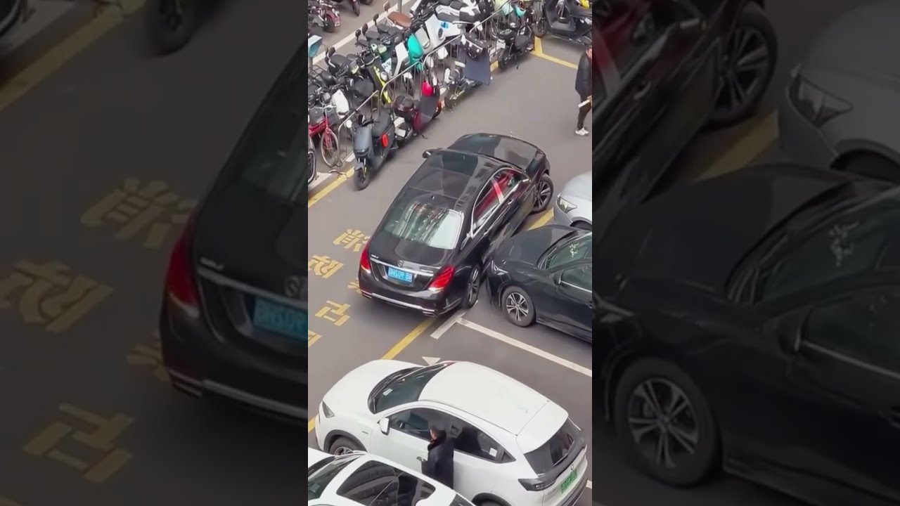 Five Time To Reverse Parking Driver Car Sportscar Parallel Easyparking