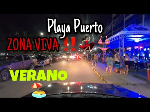 VERANO 4k 🍺 PUERTO CORTES HONDURAS 💃🏻 PLAYA   ZONA VIVA❤️ 🥳  SABADO...👙 SEMANA SANTA...