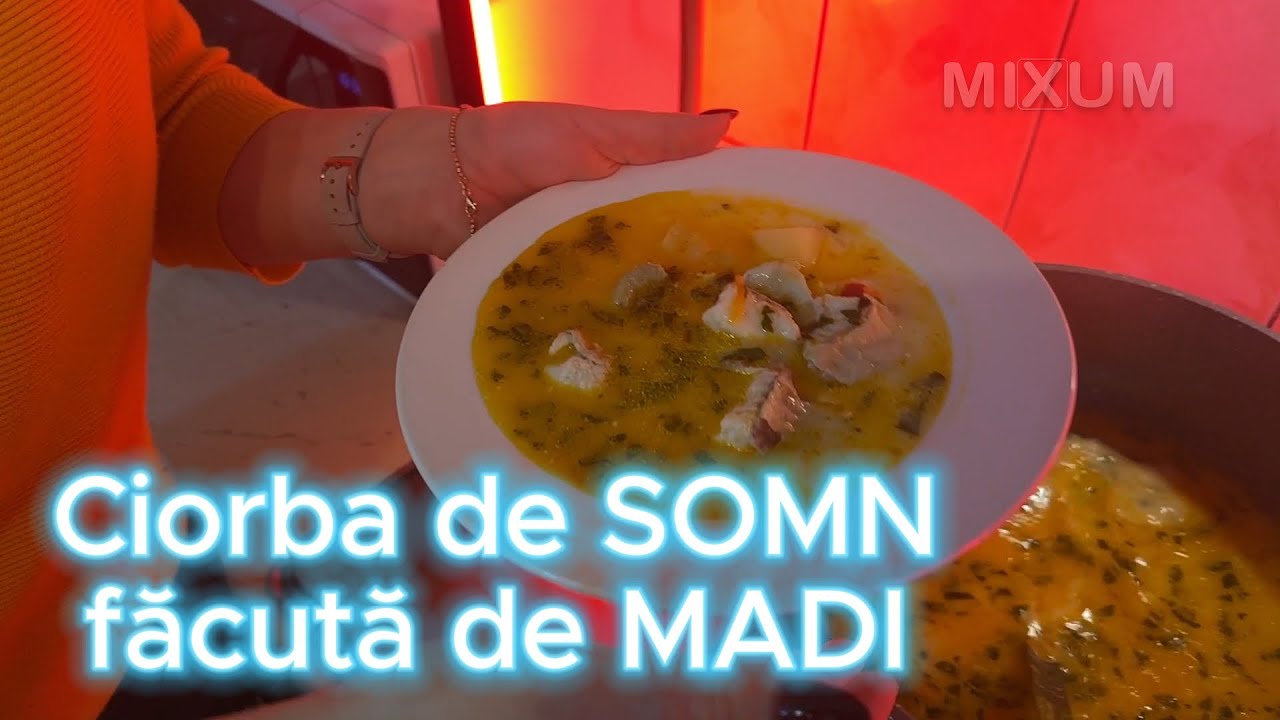 MIXUM | Ciorba de somn, făcută de Madi - ciorba dreasă, care a cucerit oaspeții Deltei Dunării