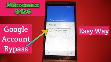 Micromax Q426 Frp Reset, Google account bypass without pc || Verified Tricks
