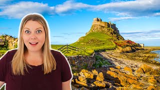 Americans Explore Holy Island & Northumberland for the First Time (Americans in England)
