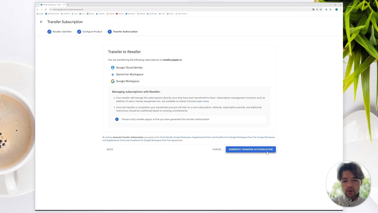 Google Workspace koppelen met een Google Partner