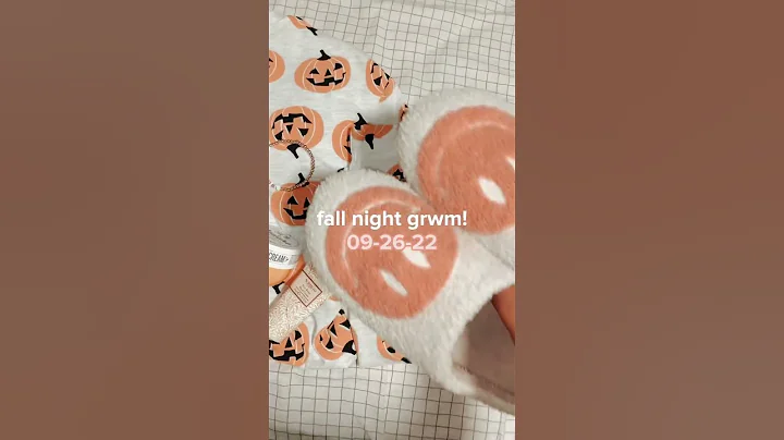 🌴🛍️🐬⭐️ fall night grwm! (rushed) #preppy #blowup #fypシ #shorts 🌴🛍️🐬⭐️