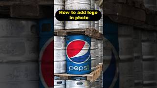 how to add logo in photo #short #photoshop  screenshot 5