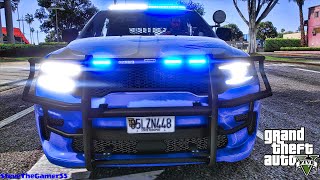 Playing GTA 5 As A POLICE OFFICER Highway Patrol| GTA 5 Lspdfr Mod| Live