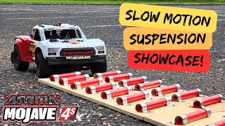 Arrma Mojave 4s BLX Suspension Tested - Slow Motion Showcase!