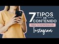 7 tipos de contenido para tu estrategia de Instagram - Emprendedores