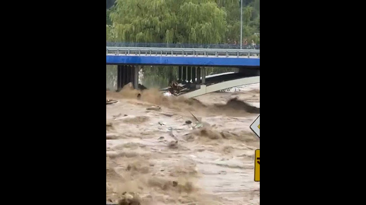Lądek Zdrój - przejście fali powodziowej