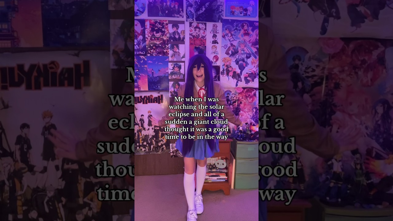 I did see it though at 90%! “I watch the moon” so true! #yuricosplay #dokidokiliteratureclubcosplay