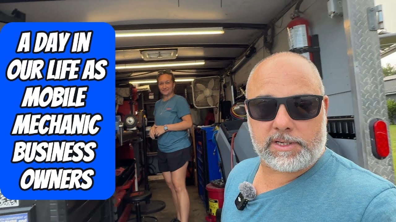 The DAILY GRIND of a MOBILE MECHANIC COUPLE