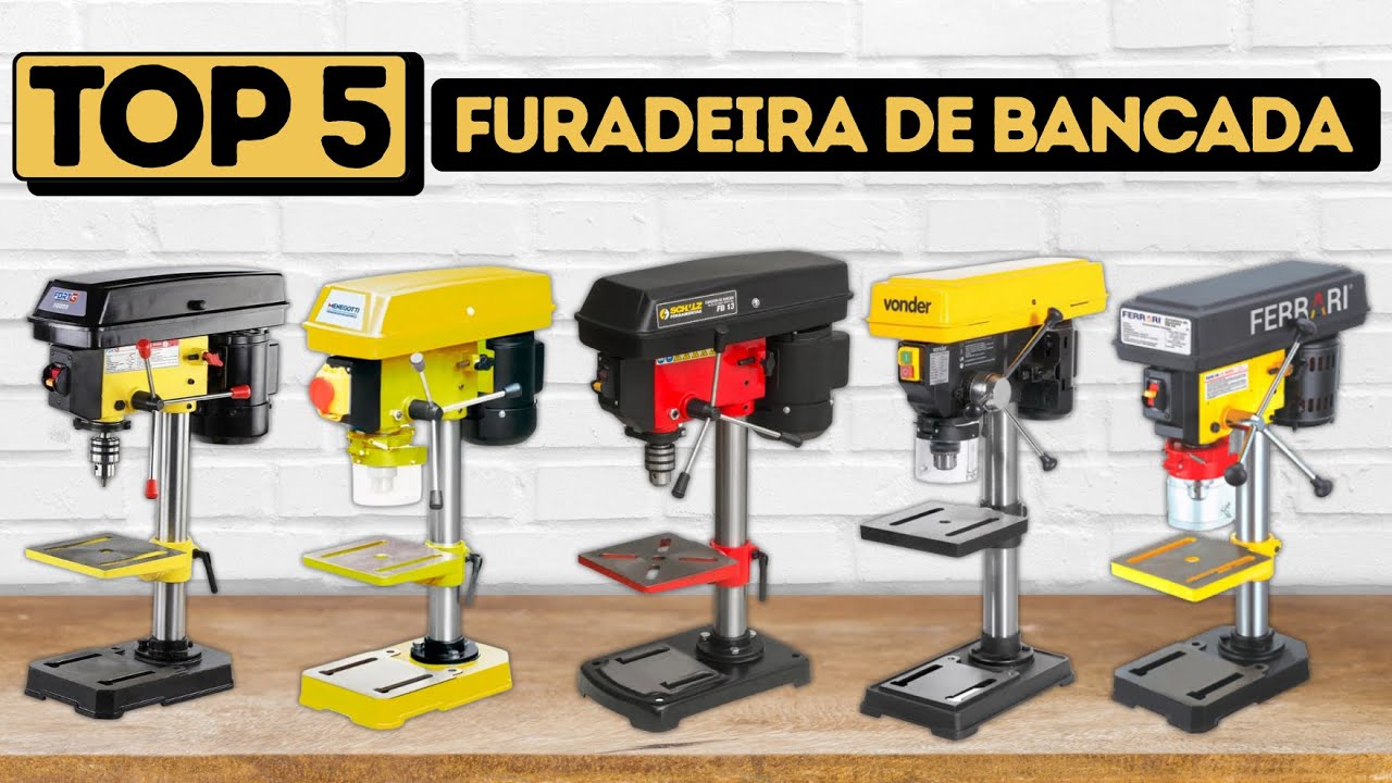E a MELHOR Furadeira de Bancada de 2025 é... [TOP 5] Custo-Benefício!