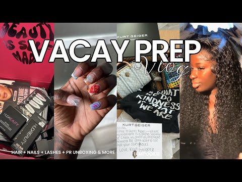 WEEKLY VLOG! VACAY PREP/ MAINTENANCE + I WENT CYCLING + PR UNBOXING & MORE