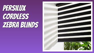 REVIEW (2026): Persilux Cordless Zebra Blinds. Features.