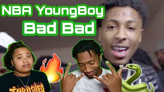 NBA Youngboy - Bad Bad [Official Music Video] Reaction