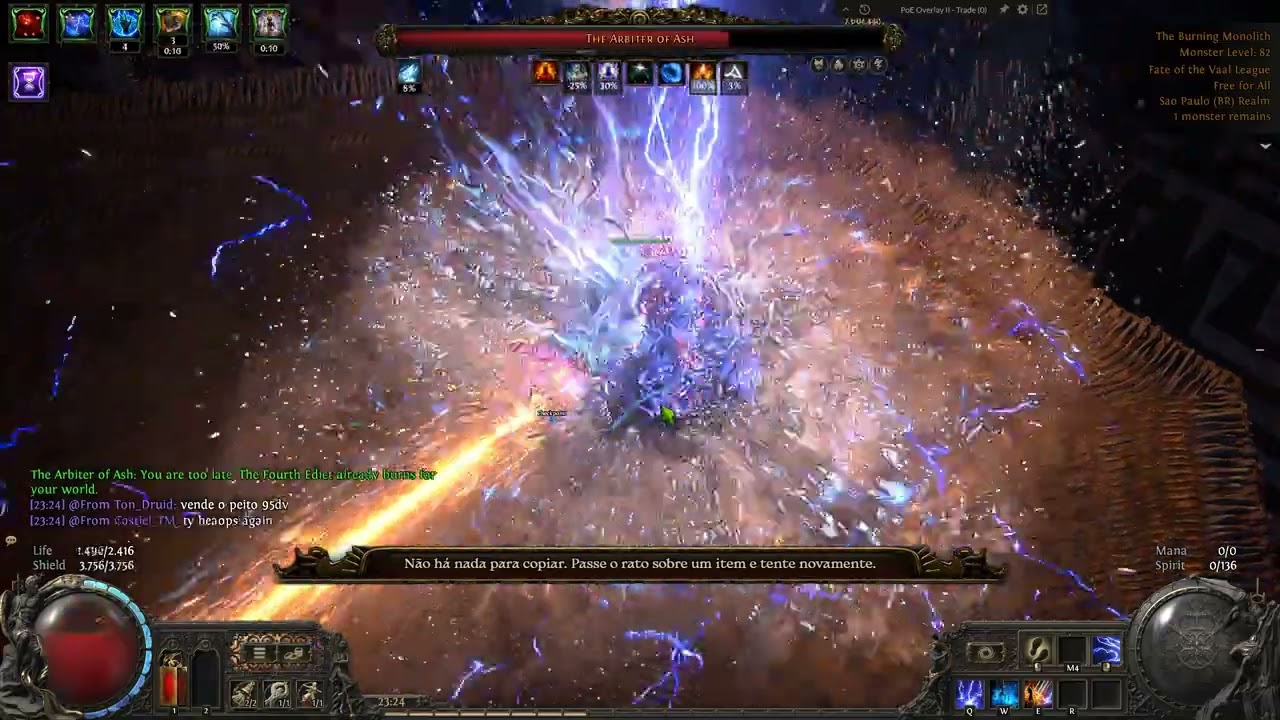 Path of Exile 2  Bloodmage Choir of the Storm CoC Comet  vs  Uber  Arbiter