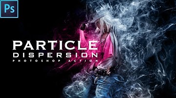 How To Use - Gif Animated Particle Dispersion Photoshop Action