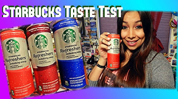 Starbucks Refreshers Review!!