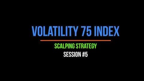 Volatility 75 Index [Live] Trading Session #5