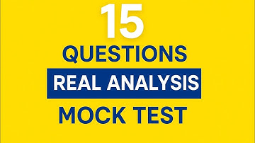"Top 15 Real Analysis MCQs for PG TRB Maths | Sequences & Series Practice with Answers"